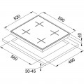 Plita Franke D FHNS 604 4G WH C alb