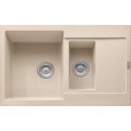 Pachet Franke D chiuveta fragranite MRG 651 + baterie Novara Plus avena