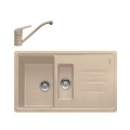 Pachet Franke D chiuveta fragranite BSG 651 + baterie Novara Plus avena