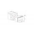 Cuptor microunde Teka MWR 22 BI ANTHRACITE