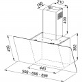 Hota Franke D FPJ 615 V BK/SS Negru  ( 60 cm )