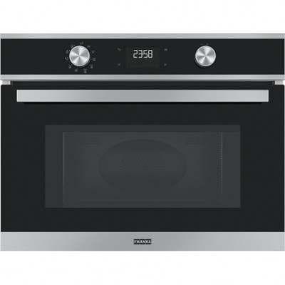 Cuptor microunde Franke KS FSM 45 MW XS Inox satinat -cristal negru