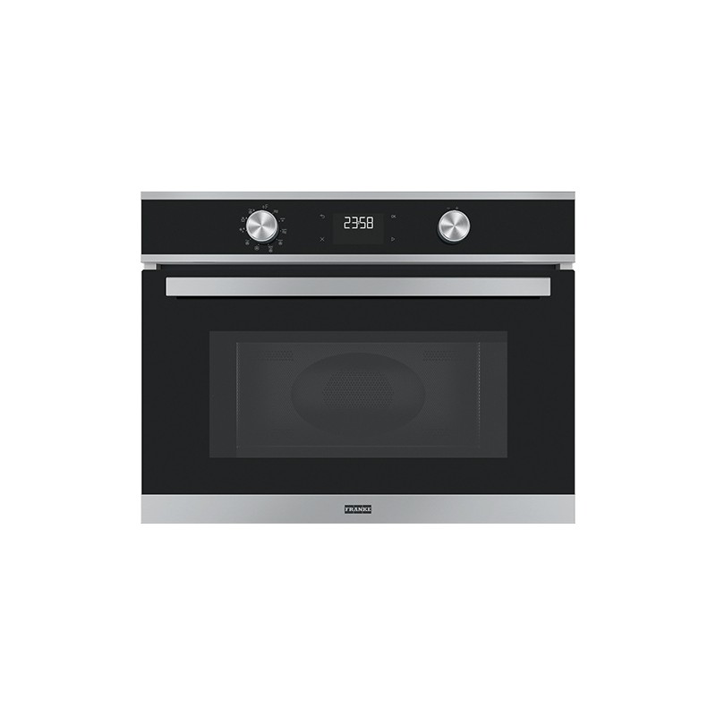 Cuptor microunde Franke KS FSM 45 MW XS Inox satinat -cristal negru
